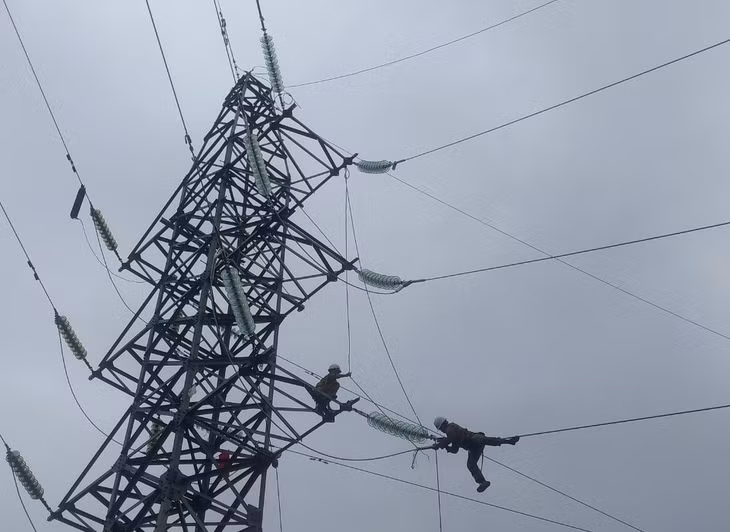 Rút kinh nghiệm từ giai đoạn I, nhà thầu thi công đã có phương án thi công khoa học, giảm thời gian cắt điện thi công.