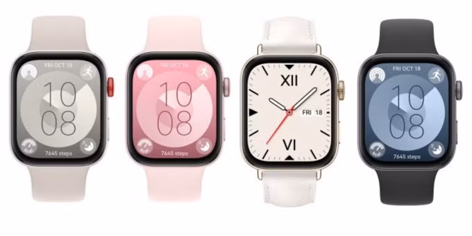 Các phiên bản được cho là Watch Fit 3 sắp ra mắt. Ảnh: Roland Quant