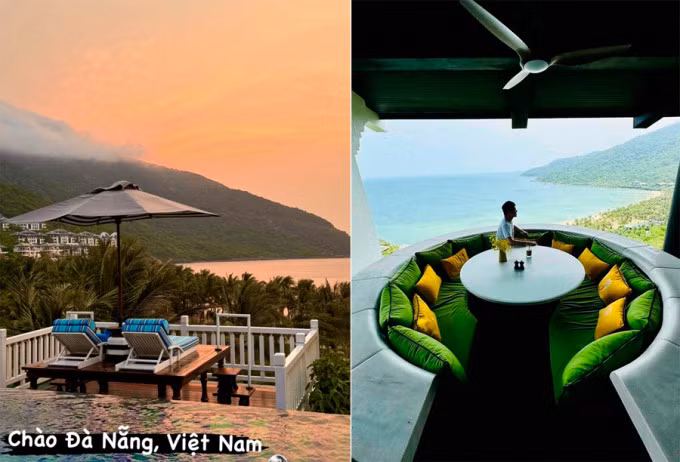 Chí Dĩnh ở miền Trung. Ảnh: Fanpage Lin Zhiying
