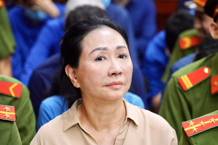 Bà Trương Mỹ Lan tại tòa