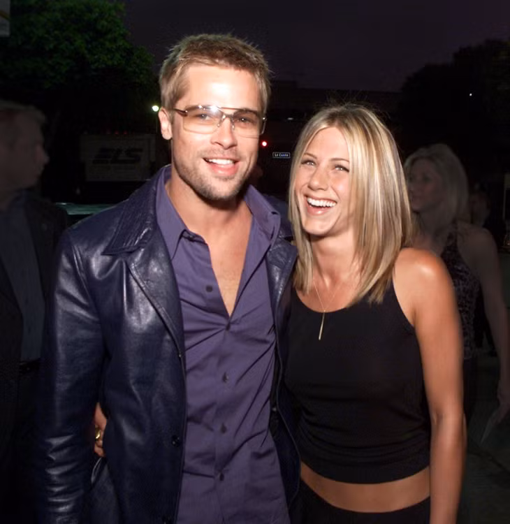 Brad Pitt kết thúc cuộc hôn nhân với Jennifer Aniston trong ồn ào. Ảnh: Getty Images.