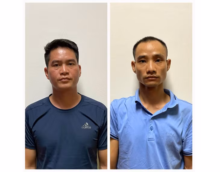 Hai bị can Nguyễn Trí Nguyên và Cao Văn Học bị khởi tố về tội "Tổ chức đánh bạc".