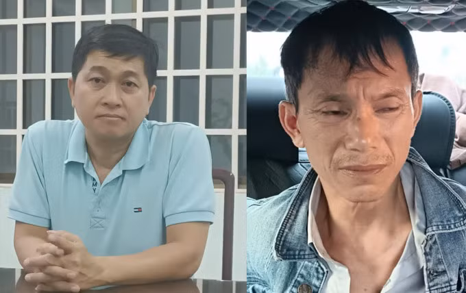 Hôn và Tiến bị bắt giam. Ảnh: Yên Khánh