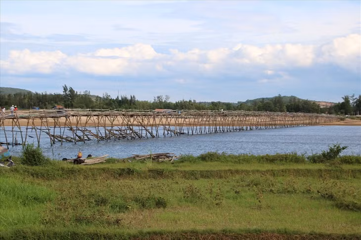 Cầu gỗ ông Cọp do ông Nguyễn Phước Thọ (TP.Nha Trang, tỉnh Khánh Hòa) tự bỏ tiền ra đầu tư Ảnh: Ảnh: Đ.Phùng