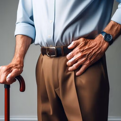 Người cao tuổi thường bị loãng xương do quá trình lão hóa. Ảnh minh họa.