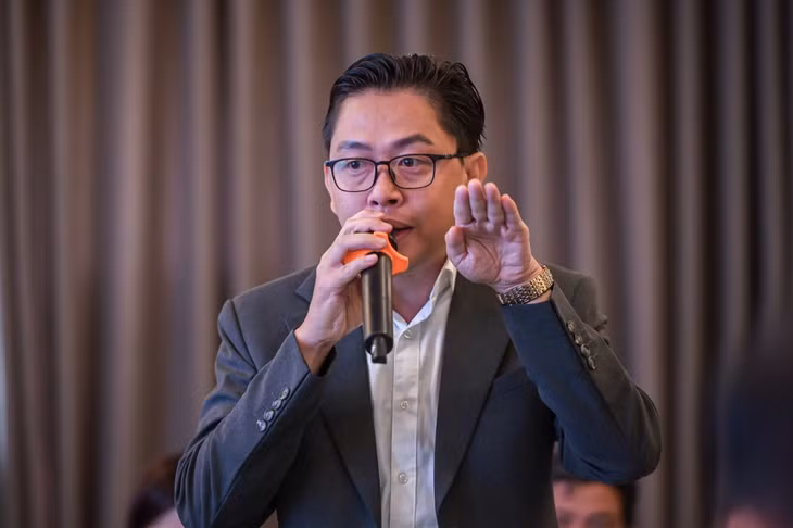 Ông Nguyễn Quang Nhựt, Phó Chủ tịch Hiệp hội Quảng cáo TP.HCM. Ảnh: Nguyễn Huế