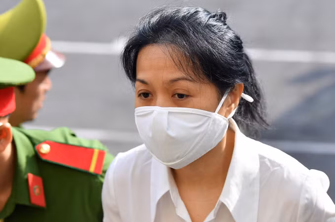 Bị cáo Trần Uyên Phương. Ảnh: Thanh Tùng