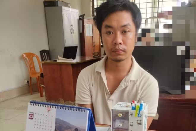 Đối tượng giả mạo kênh giải cứu lao động để lừa đảo chiếm đoạt tài sản. Ảnh: Công an