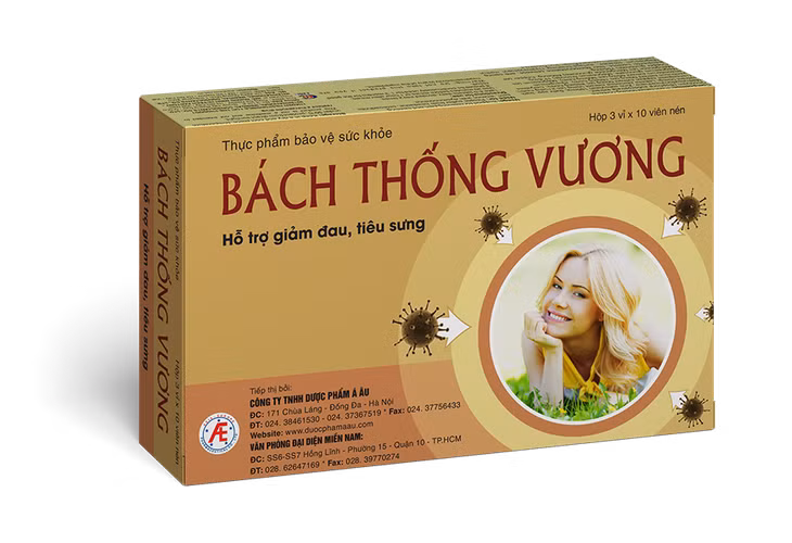 Bách Thống Vương - Giảm đau thảo dược, tạm biệt cơn đau.