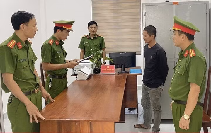 Lê Kim Tính bị khởi tố, bắt giam. (Ảnh: C.A)