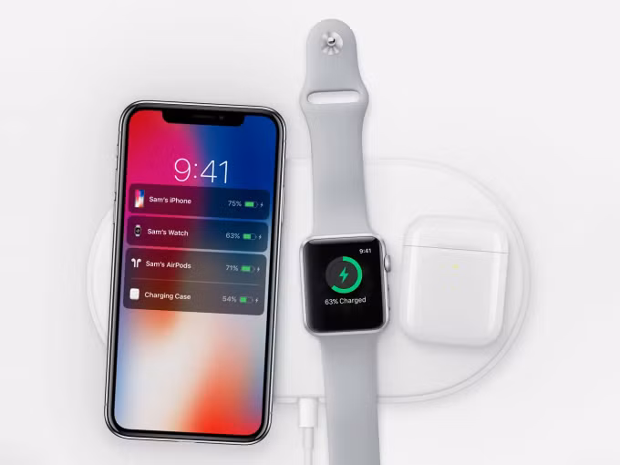 Đế sạc không dây AirPower của Apple. Ảnh: Apple