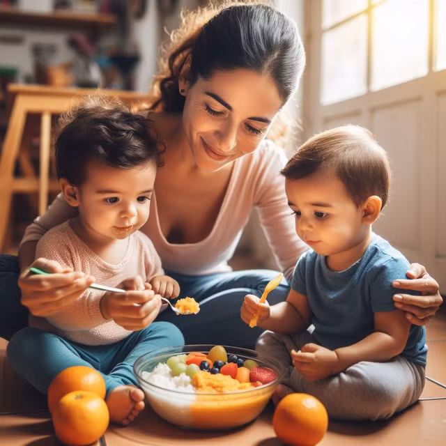 Cần chăm sóc dinh dưỡng cho trẻ đúng cách để phòng ngừa rối loạn tiêu hóa. Ảnh minh họa.