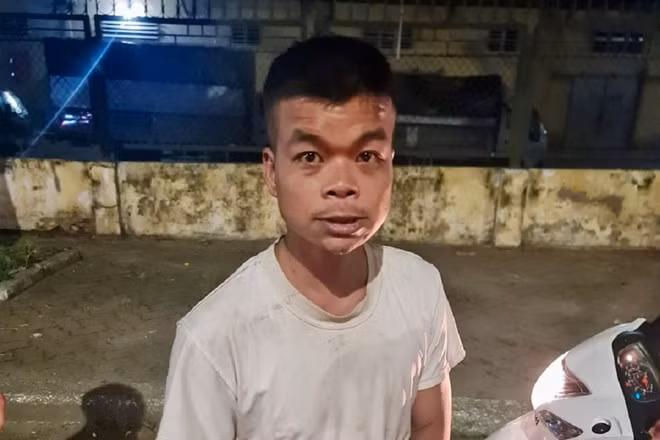 Đối tượng Bùi Văn Giang. Ảnh: Công an TP Hà Nội