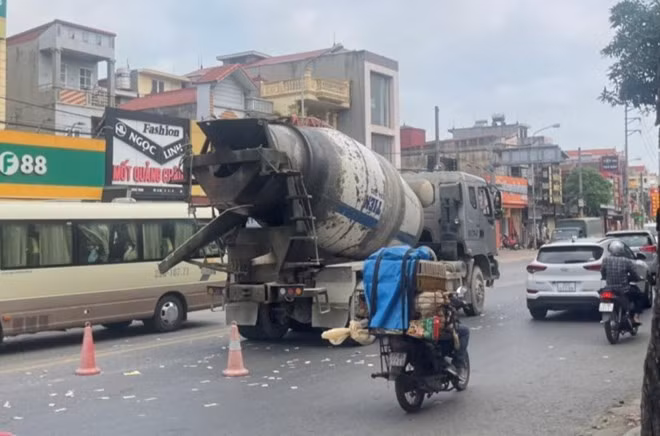Hiện trường vụ tai nạn. Ảnh: Mai Chi