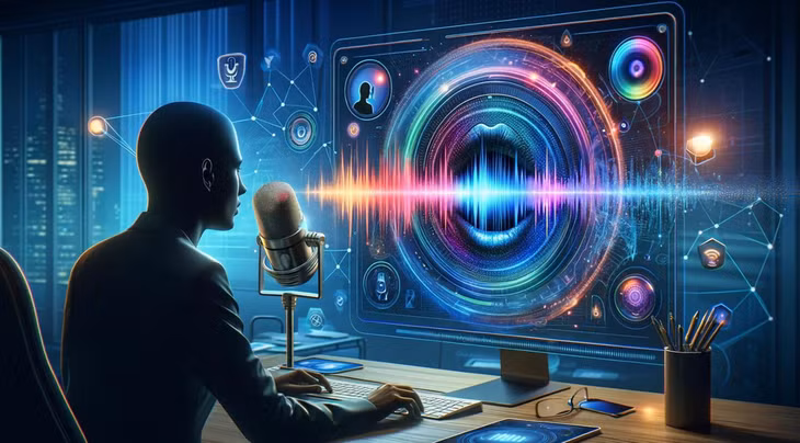 Công cụ AI của OpenAI có thể giả giọng nói của bất kỳ ai chỉ bằng một đoạn thu âm giọng nói gốc dài 15 giây (Ảnh minh họa: Pinterest).