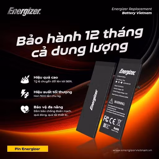 Energizer là một trong những tên tuổi lớn dẫn đầu trong việc sản xuất pin thay thế cho iPhone.