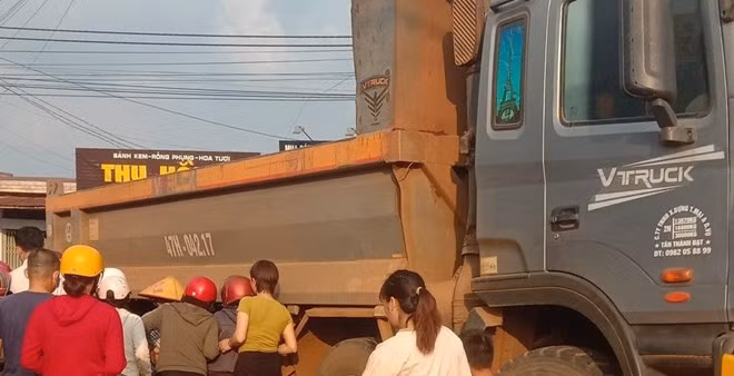 Hiện trường vụ tai nạn. Ảnh: Tiến Thoại