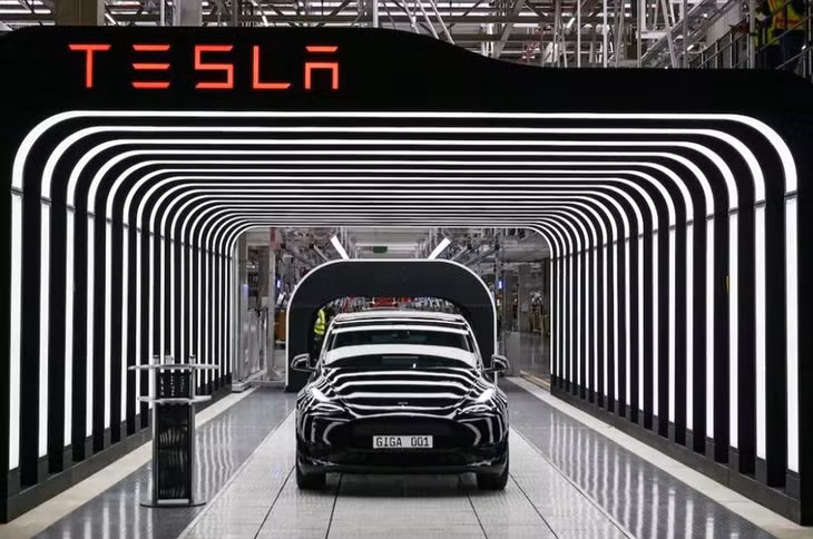 Một mẫu xe của Tesla. (Nguồn: Reuters)
