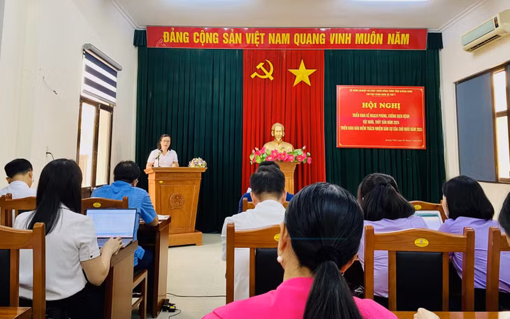 Chi cục Chăn nuôi và Thú y tỉnh triển khai phòng, chống dịch bệnh vật nuôi, thủy sản năm 2024.