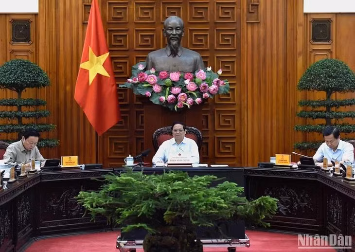 Thủ tướng Phạm Minh Chính phát biểu chỉ đạo hội nghị