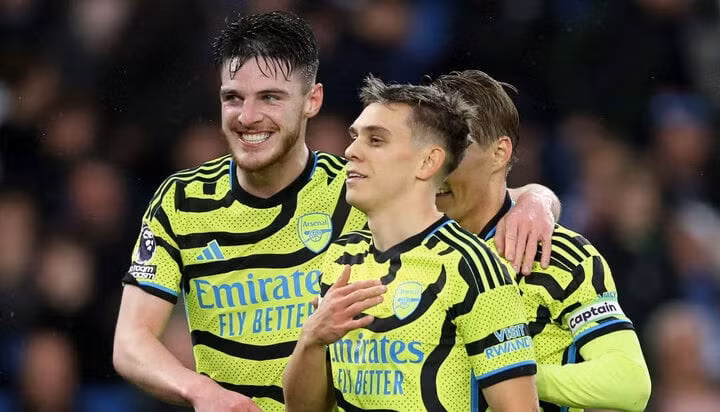 Arsenal không gặp nhiều khó khăn để hạ Brighton.