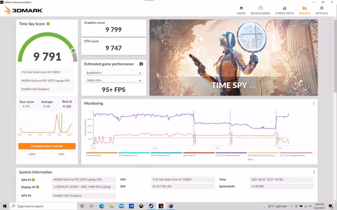 Cận cảnh ASUS ROG Zephyrus M16: Thiết kế mỏng nhẹ, cấu hình cực khủng với Intel Core i9 thế hệ 11 cùng GPU RTX 3070, giá 71.99 triệu đồng - Ảnh 13.