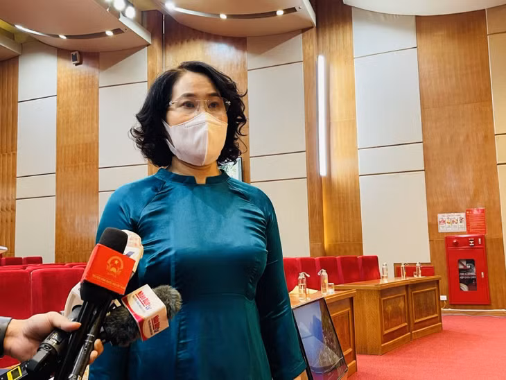 Tổng cục trưởng Tổng cục Thống kê, bà Nguyễn Thị Hương.