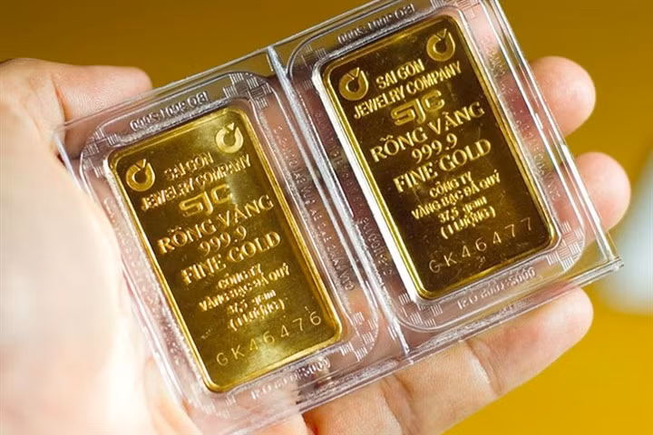 Giá vàng hôm nay suy giảm.