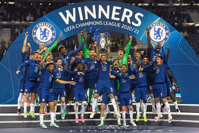 Chelsea sẽ dự FIFA Club World Cup 2021 với tư cách nhà vô địch Champions League mùa vừa qua. Ảnh: AP