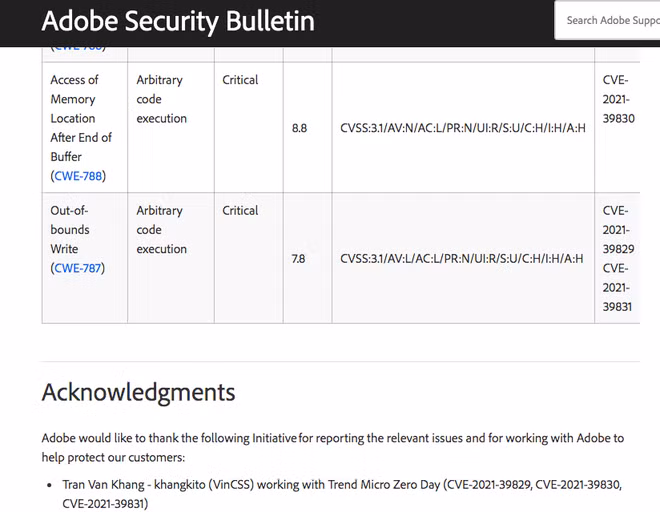 Chuyên gia Việt phát hiện 6 lỗ hổng bảo mật nghiêm trọng của Microsoft, Adobe - Ảnh 1.