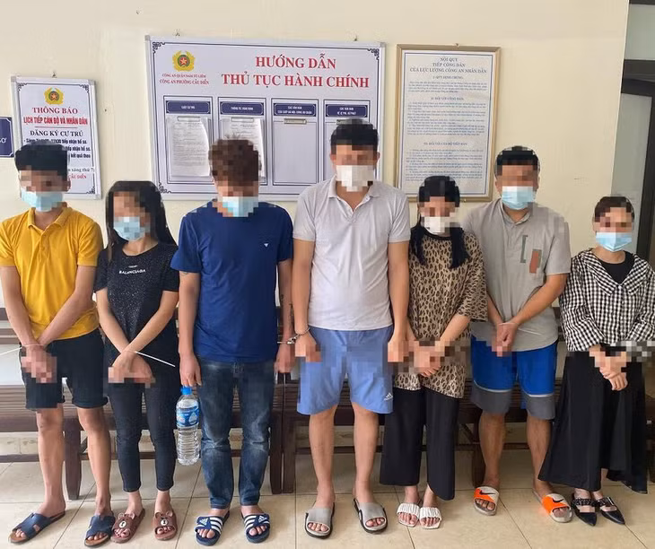Nhóm đối tượng bị khởi tố. Nhóm đối tượng bị khởi tố.