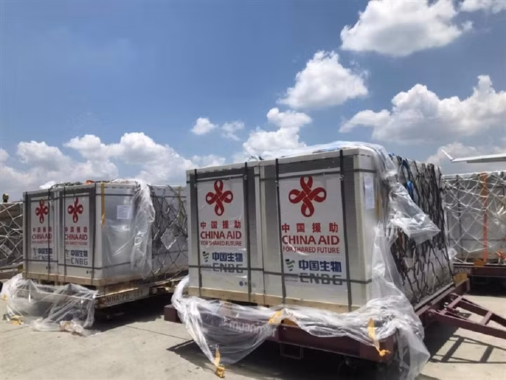 Các lô vaccine của Trung Quốc. (Ảnh minh họa)