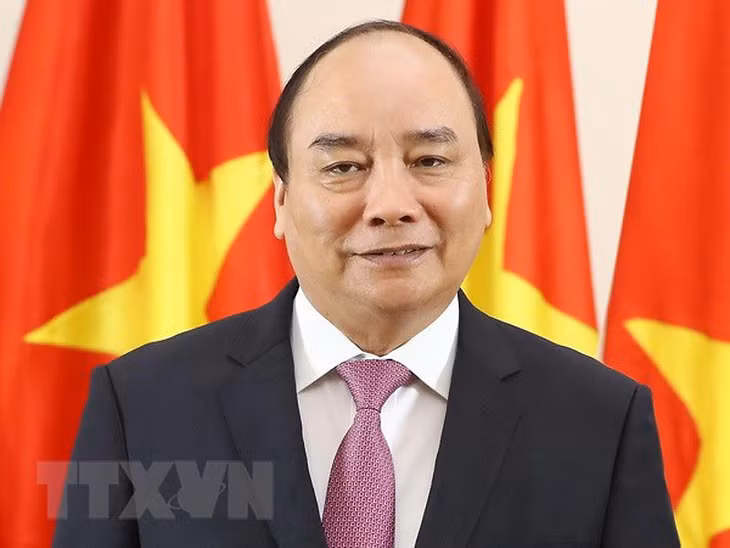 Chủ tịch nước Nguyễn Xuân Phúc. (Ảnh: TTXVN)