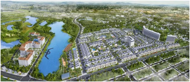 Phối cảnh dự án Times Garden Vĩnh Yên Residences.