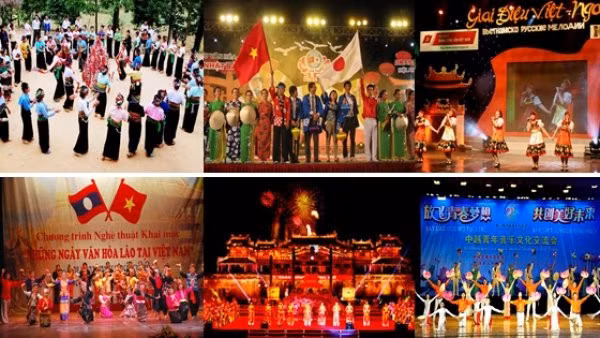 Tăng cường công tác bảo tồn, gìn giữ và phát huy giá trị văn hóa, con người, quảng bá hình ảnh quốc gia ra nước ngoài dưới nhiều hình thức, phương thức thể hiện đa dạng, phong phú. Tăng cường công tác bảo tồn, gìn giữ và phát huy giá trị văn hóa, con người, quảng bá hình ảnh quốc gia ra nước ngoài dưới nhiều hình thức, phương thức thể hiện đa dạng, phong phú.