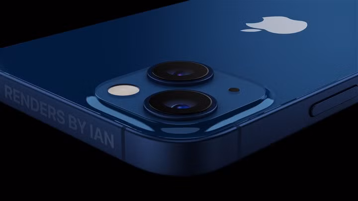 Dựa trên tin đồn, iPhone 13 sẽ có 4 phiên bản với dung lượng pin cao hơn, thiết kế không thay đổi nhiều với camera được cải tiến mạnh. Màn hình trên thiết bị sẽ có phần khuyết nhỏ hơn, tần số quét 120 Hz trên dòng Pro cho hiệu ứng cuộn lướt, chuyển cảnh mượt mà. Máy có thể trang bị mạng 5G, chip xử lý A15 Bionic hiệu năng cao hơn so với phiên bản trước. iPhone 13 dự kiến ra mắt vào ngày 7/9 hoặc 14/9. (Ảnh: Renders by Ian)