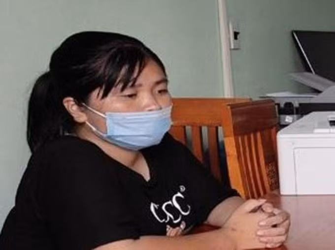 Đối tượng Chu Thị Tuyết.