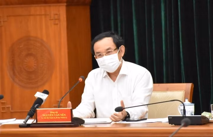 Bí thư Thành ủy TP.HCM Nguyễn Văn Nên.
