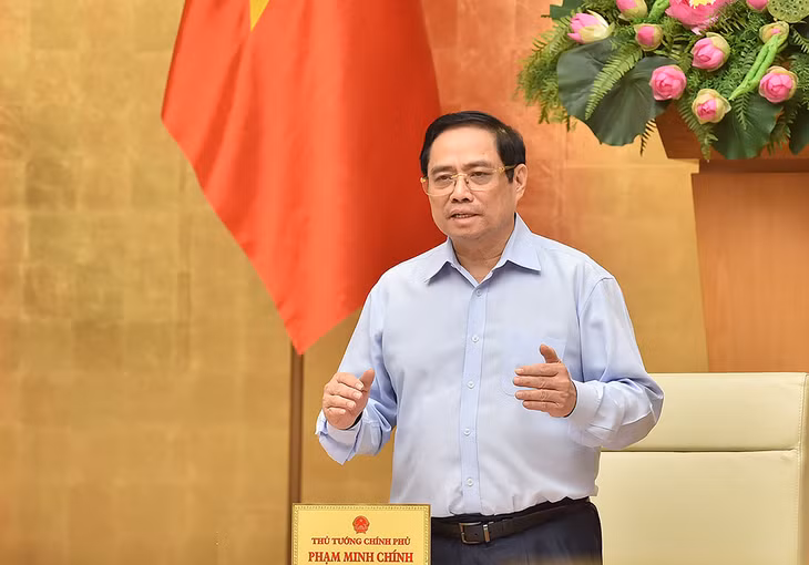 Thủ tướng Chính phủ Phạm Minh Chính - Ảnh: VGP Thủ tướng Chính phủ Phạm Minh Chính - Ảnh: VGP