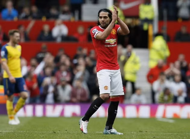 Falcao gây thất vọng trong thời gian khoác áo Quỷ đỏ.