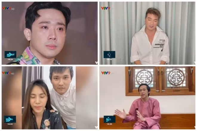 Các nghệ sĩ đang vướng ồn ào từ thiện.