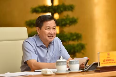 Phó Thủ tướng Lê Minh Khái - Ảnh: VGP Phó Thủ tướng Lê Minh Khái - Ảnh: VGP