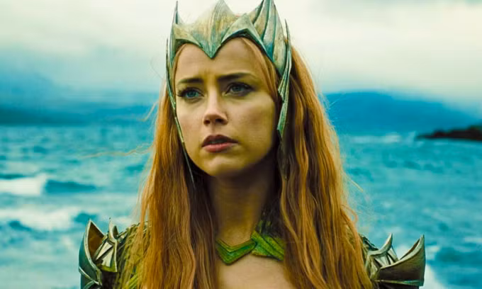 Amber Heard trong vai Mera của thương hiệu phim "Aquaman". Ảnh: DC