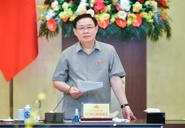 Chu tich Quoc hoi chu tri cuoc hop ve Chuong trinh Muc tieu Quoc gia hinh anh 1