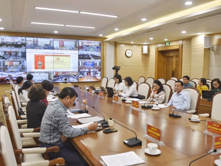Hội nghị được truyền hình trực tuyến tới 177 xã, phường, thị trấn.