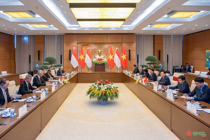 Quang cảnh cuộc hội kiến.