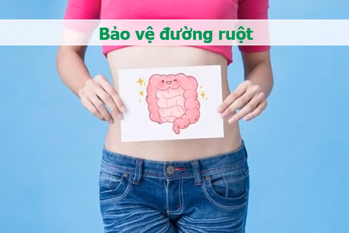 Sụn gà có thể hỗ trợ sức khỏe đường ruột và giúp giảm nguy cơ mắc bệnh viêm đại tràng và bệnh viêm ruột (Đồ họa: Minh Nhật).