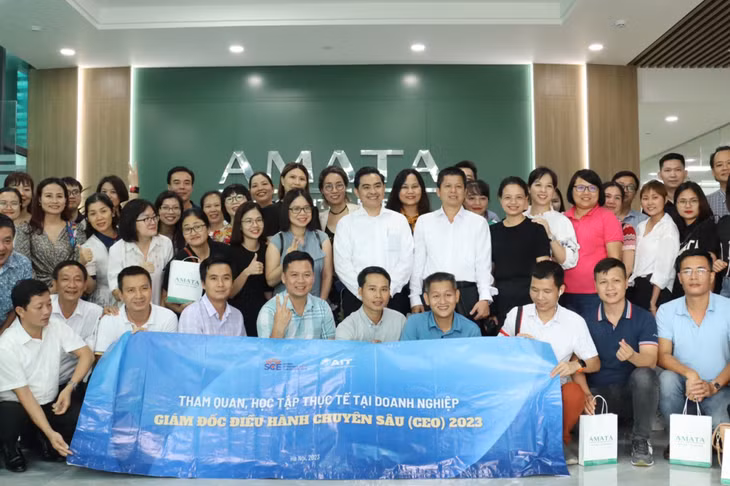 Viện công nghệ châu Á (AIT) tham quan, học tập tại Amata City Hạ Long
