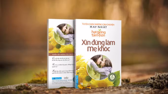 Sách "Xin đừng làm mẹ khóc" phát hành năm 2015. Ảnh: First News