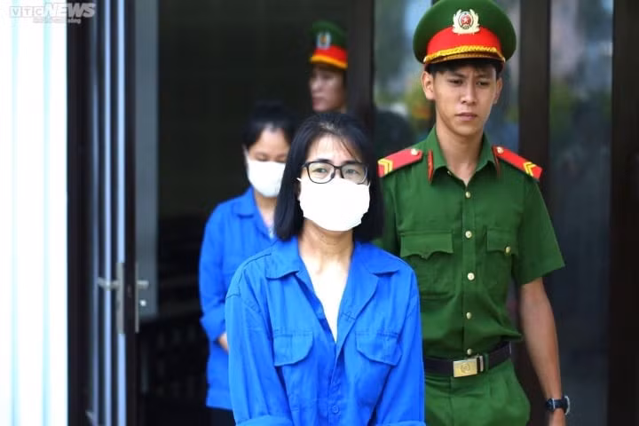 Bị cáo Nguyễn Thị Thanh Nhàn.